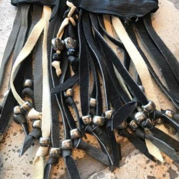 Vintage Child size Black Cowboy Boot Purse - Picture 3 of 4